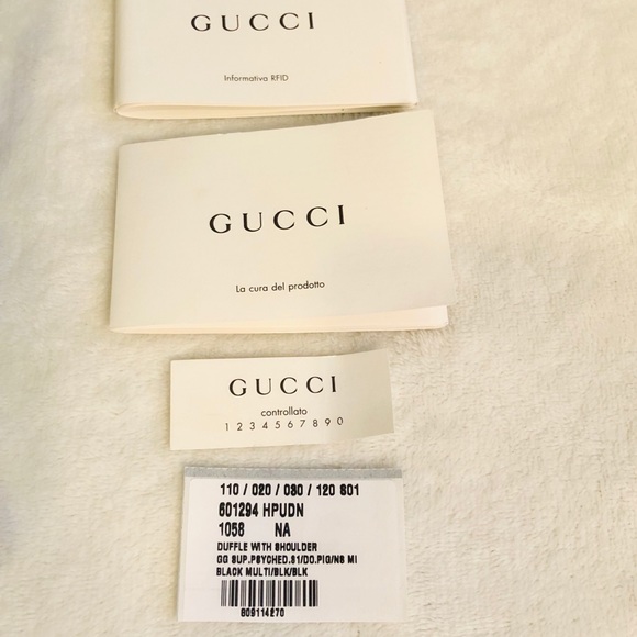 ๐New Gucci Psychedelic Duffle Bag Carry On - Picture 14 of 16